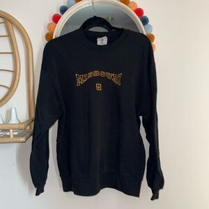 Vintage Missouri Crewneck MU Sweatshirt University of Missouri